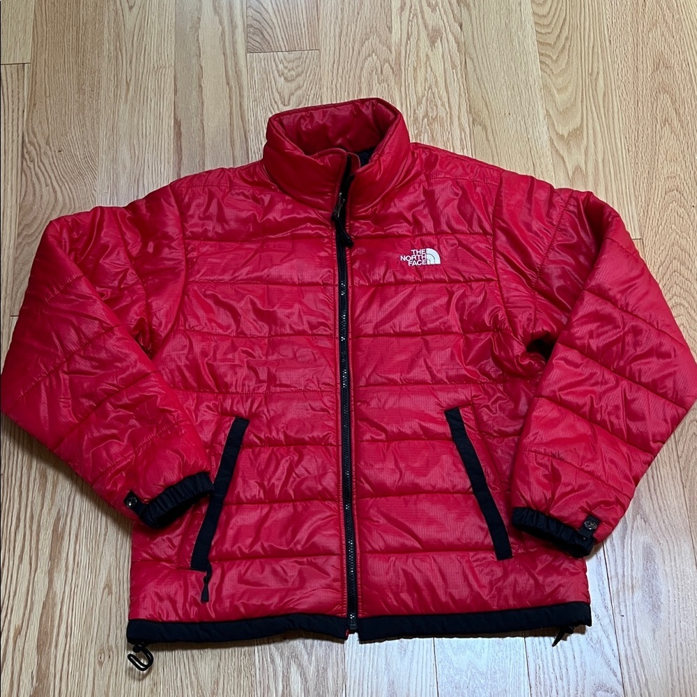 The North Face cerro Torre men’s Cherry Red insulated Puffer Jacket